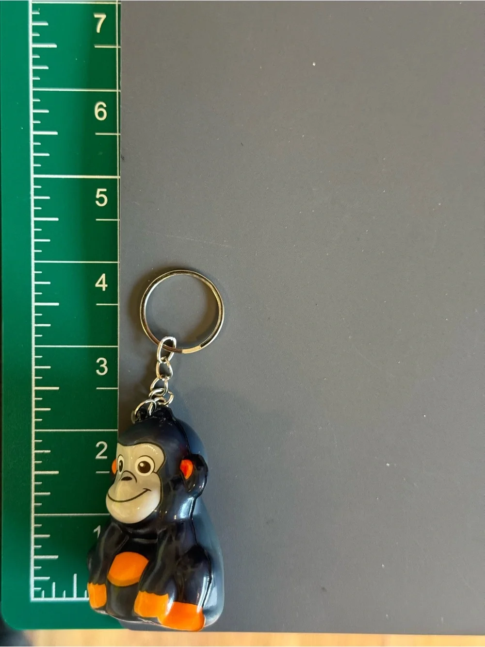 Brand New Cute Cute Cartoon Gorilla Squishy Keychain TikTok Viral Safar